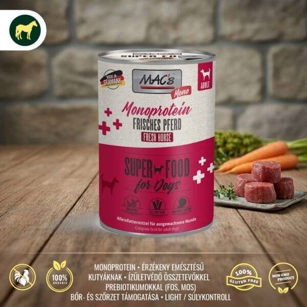 MAC’s Ló Monoprotein konzerv